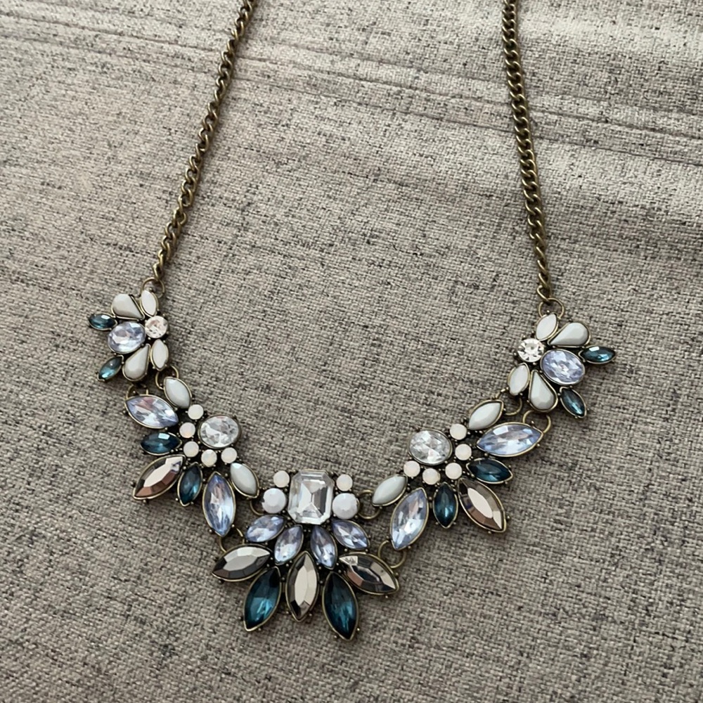 Blue Statement Necklace